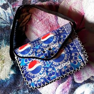 Handmade Upcycled Pepsi Can Handbag